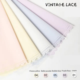 Vintage Lace Wrapping Sheets – Elegant Floral Gift Wrap