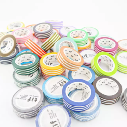 Striped Washi Tape – 15mm x 10m | Decorative Craft Tape