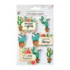 Handmade Stickers Cactus