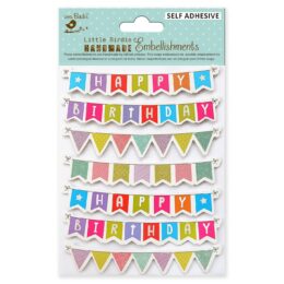 Handmade Stickers Happy Birthday