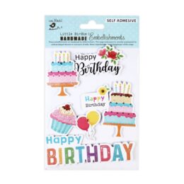 Handmade Stickers Happy Birthday