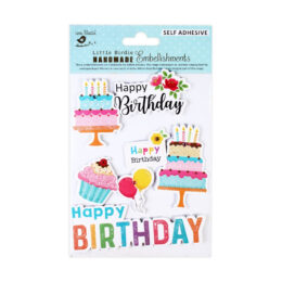 Handmade Stickers Happy Birthday