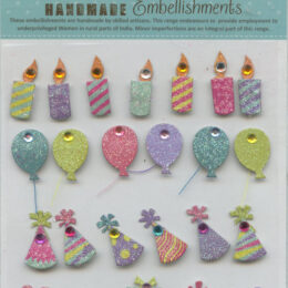 Handmade Stickers Happy Birthday
