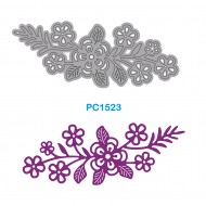 Floral Cluster Metal Cutting Die