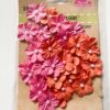 Dual-Tone Satin Paper Flowers