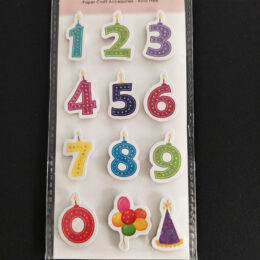 Handmade Stickers Numbers