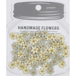 Little Birdie Handmade Micro Florals – Cream & Sage Mix