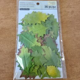 Recollections Realistic Paper Leaves – 36 pcs