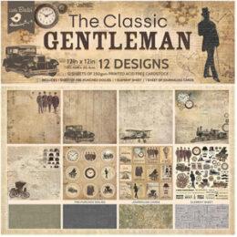 The Classic Gentleman Paper Pack (12x12”)